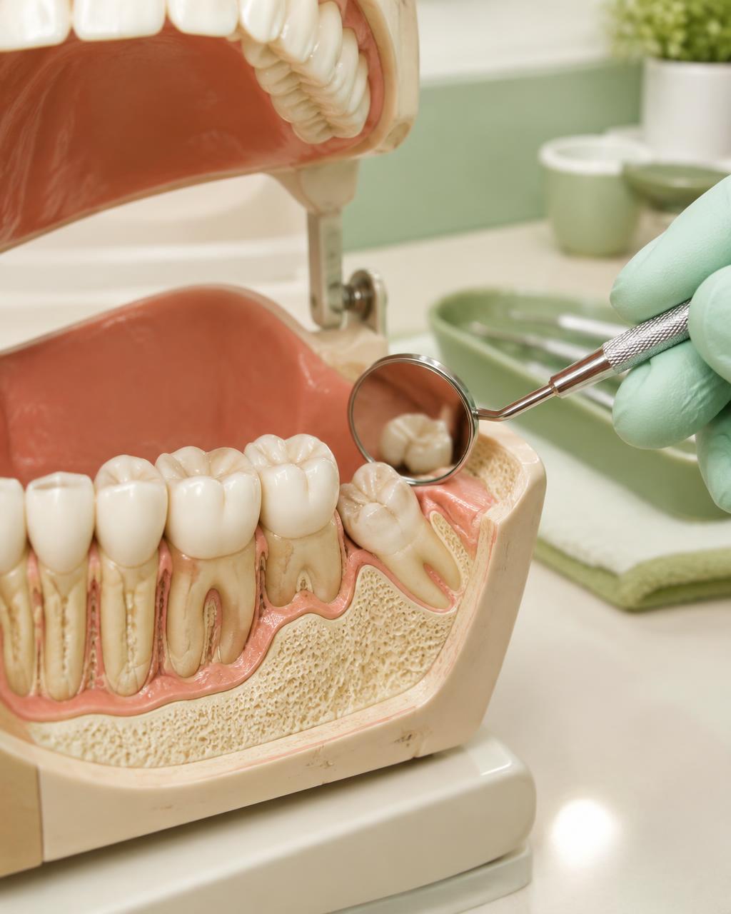 Surgery dental treatment illustration